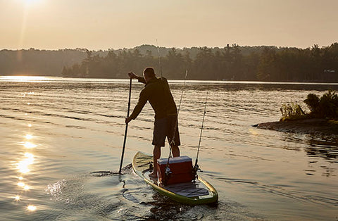 a high volume paddle board