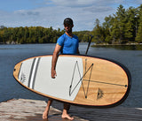 man carrying a Cruiser SUP® stand up paddle board - Blend LE