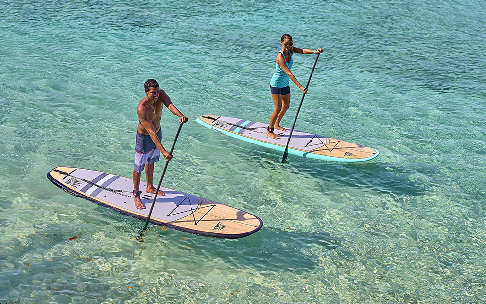 Two BLEND LE Wood / Carbon Paddle Board Package By Cruiser SUP®