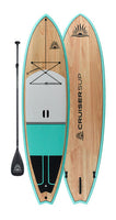 ESCAPE LE 11'4" Wood / Carbon Paddle Board Package By Cruiser SUP®