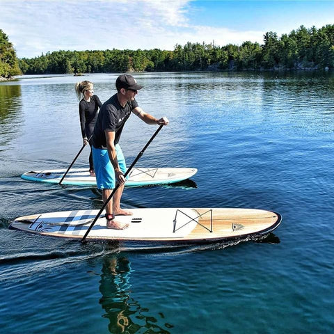 stand up paddle boarding on non-inflatable stand up paddle boards