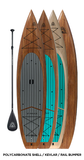 2023 V-MAX Woody 11'6" Touring Hard Shell Paddle Board By Cruiser SUP®