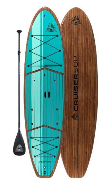 10'0 Dark Wood/Teal Pad