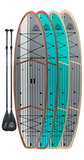 Two XPEDITION Woody Paddle Board Packages - Full Length Deck Pad