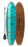 10'6 Dark Wood/Teal Pad